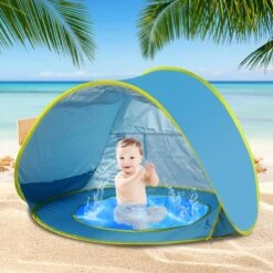Seidon Strandtent Baby - Pop Up Tent - UV Bescherming - Baby En Kind - Waterdicht - Zwembadje - UV Bescherming -Outdoor Kampeerwinkel 1200x1200 1590