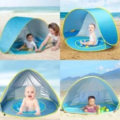 Seidon Strandtent Baby - Pop Up Tent - UV Bescherming - Baby En Kind - Waterdicht - Zwembadje - UV Bescherming -Outdoor Kampeerwinkel 1200x1200 1591