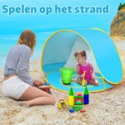 Seidon Strandtent Baby - Pop Up Tent - UV Bescherming - Baby En Kind - Waterdicht - Zwembadje - UV Bescherming -Outdoor Kampeerwinkel 1200x1200 1592