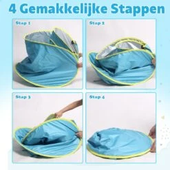Seidon Strandtent Baby - Pop Up Tent - UV Bescherming - Baby En Kind - Waterdicht - Zwembadje - UV Bescherming -Outdoor Kampeerwinkel 1200x1200 1593