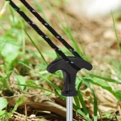 Relaxdays 24x Tentharingen Set - Haringen - Schroefharingen - T-haringen - Grondpennen -Outdoor Kampeerwinkel 1200x1200 1615