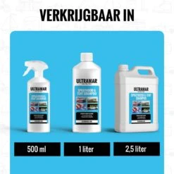 Ultramar - Sprayhood & Tent Shampoo - 1L - Tentdoekreiniger - Voor Bootkap, Tent, Cabriodak, Zonwering - Tentonderhoud - Bootonderhoud - Schoonmaakmiddel -Outdoor Kampeerwinkel 1200x1200 1621