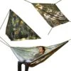MacGyver® ‘3-in-1’ Tent | Tarp – Schaduwdoek – Hangmat | Strandtent | Outdoor-tent | Shelter | Vistent | 280 X 280 Cm | Camouflage | Waterdicht | Lichtgewicht -Outdoor Kampeerwinkel 1200x1200 1633