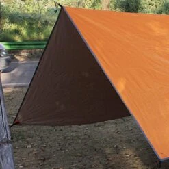 Merkloos TDR - Outdoor Draagbaar Zonnescherm Met Opbergtas - Waterdicht-SPF - Tarps Voor Kamperen300 * 300cm - 3-4Personen - Orange -Outdoor Kampeerwinkel 1200x1200 1647