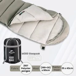 Naturehike® Slaapzak Katoen - 6 Tot 1 Graden - Slaapzakken Volwassenen - 220*80cm - 4 Seizoenen Slaapzak Lente, Zomer, Herfst & Winter - Lichtgewicht & Waterdicht -Outdoor Kampeerwinkel 1200x1200 1682