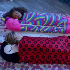 Mediashop Happy Nappers Kinderslaapzak - 2-in-1 Zachte Knuffel En Zomerslaapzak - Roze Eenhoorn Motief Voor Kinderen Van 3 Tot 6 Jaar -Outdoor Kampeerwinkel 1200x1200 1693