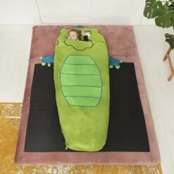 Dutch Mountains Kinderslaapzak Nijlpaard - 170 X 70cm Polyester - Zacht Lichtgewicht – Opberghoes -Outdoor Kampeerwinkel 1200x1200 1748