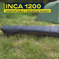 NOMAD® Inca 1200 Slaapzak | 210x80cm Blauw | Lichtgewicht & Kwalitatief | Mummy Slaapzak | Incl Hoes -Outdoor Kampeerwinkel 1200x1200 1760