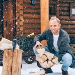 Relaxdays Bolderkar Tuin - Platte Tuinwagen - Luchtbanden - 200 Kg - Transportkar - Staal -Outdoor Kampeerwinkel 1200x1200 1815