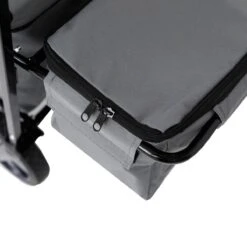 AREBOS Handwagen Vouwbare Dak Handwagen Vouwbare Trolley Uitrustingswagen Grijs -Outdoor Kampeerwinkel 1200x1200 1843