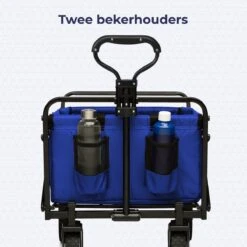 LifeGoods Bolderkar - Opvouwbaar - Draaibare Wielen - 2 Standen - 70KG Draagkracht - Blauw -Outdoor Kampeerwinkel 1200x1200 1927