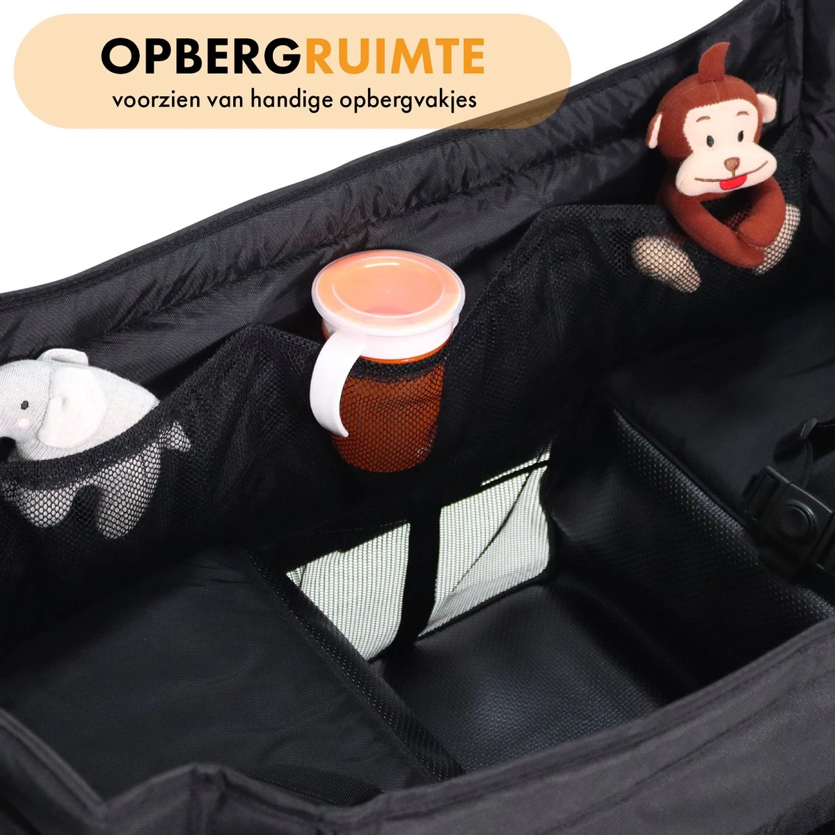 Deryan Luxe Sandy Bolderkar - Duo Buggy - Tandem Buggy - Opvouwbaar - Inklapbare Bolderwagen - Duo Kinderwagen - Zwart 6 Deryan Luxe Sandy Bolderkar - Duo Buggy - Tandem Buggy - Opvouwbaar - Inklapbare Bolderwagen - Duo Kinderwagen - Zwart - Afbeelding 4