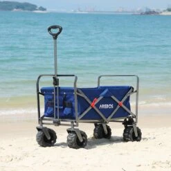 AREBOS Handkar | Transportwagen | Apparatuurwagen | Opvouwbaar | Blauw -Outdoor Kampeerwinkel 1200x1200 1935