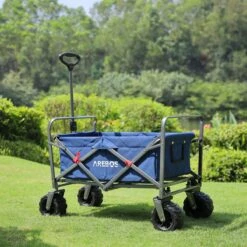 AREBOS Handkar | Transportwagen | Apparatuurwagen | Opvouwbaar | Blauw -Outdoor Kampeerwinkel 1200x1200 1936