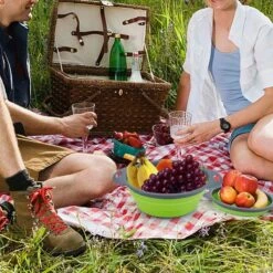 Buxibo - 3-Delige Keuken Vergiet Set Inklapbaar Groen/Grijs -Outdoor Kampeerwinkel 1200x1200 2074