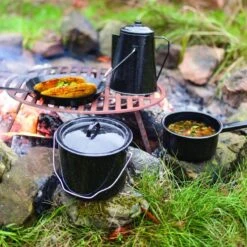 ESSCHERT DESIGN Pannenset Kampvuur - 4 Delig - Outdoor - Metaal -Outdoor Kampeerwinkel 1200x1200 2090
