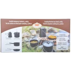 ESSCHERT DESIGN Pannenset Kampvuur - 4 Delig - Outdoor - Metaal -Outdoor Kampeerwinkel 1200x1200 2091