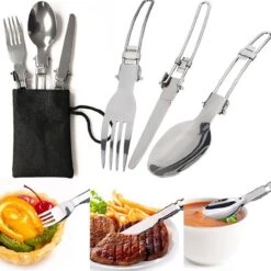 Camping Outdoor Kookset 13-delig Camping Servies En Pannen Pannenset Keukengerei - BPA-vrij & Geen Giftige Stoffen - Opvouwbaar & Licht - Ideaal Voor Reizen, Festival, Wandelen -Outdoor Kampeerwinkel 1200x1200 2096