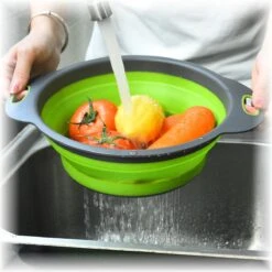 Merkloos Inklapbare Vergiet - Opvouwbaar - Groot - Blauw - Siliconen -Outdoor Kampeerwinkel 1200x1200 2131