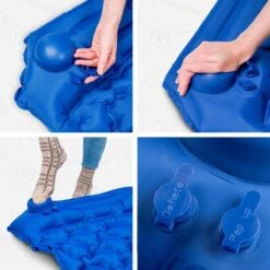 TRVLMORE Slaapmat - Zelfopblazend - 1 Persoons - Ingebouwde Pomp En Kussen - Blauw -Outdoor Kampeerwinkel 1200x1200 266