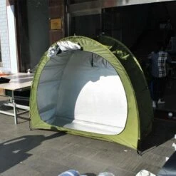 Merkloos Fietstent, Beschermhoes Fietsenschuur, Tent Voor Camping In De Open Lucht-groen 200*80*165CM -Outdoor Kampeerwinkel 1200x1200 28