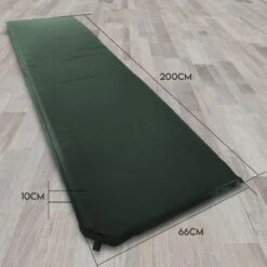 HikeMeister- Slaapmat - 200x 66 X 10 Cm - Zelfopblazend - 1 Persoons - Groen -Outdoor Kampeerwinkel 1200x1200 326