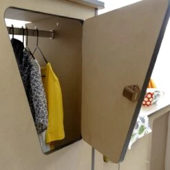 Camper Keuken MDF - Linkerkant EU - Inclusief Kledingstang + Wijnrek - Onbewerkt - Inbouw Kasten Inrichting Kampeerauto Caravan -Outdoor Kampeerwinkel 1200x1200 357