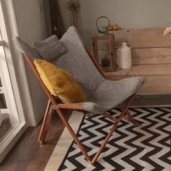 Bo-Camp - Urban Outdoor - Relaxstoel - Bloomsbury - L - Oxford Polyester - Grijs -Outdoor Kampeerwinkel 1200x1200 416