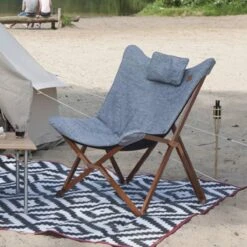 Bo-Camp - Urban Outdoor - Relaxstoel - Bloomsbury - L - Oxford Polyester - Grijs -Outdoor Kampeerwinkel 1200x1200 418