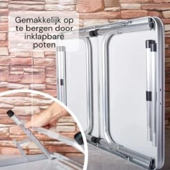 Liivo Aluminium Inklapbare Tafel - Campeertafel 75x55x60cm -Outdoor Kampeerwinkel 1200x1200 430