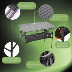Campingtafel Inklapbaar En Opvouwbaar - Kampeertafel - Lichtgewicht Hittebestendig -Outdoor Kampeerwinkel 1200x1200 504