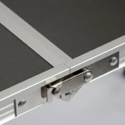 Aluminium Kampeertafel 120x60cm - Campingtafel Inklapbaar - 3-voudig Verstelbare Vouwtafel Antraciet -Outdoor Kampeerwinkel 1200x1200 527