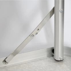 Aluminium Kampeertafel 120x60cm - Campingtafel Inklapbaar - 3-voudig Verstelbare Vouwtafel Antraciet -Outdoor Kampeerwinkel 1200x1200 530