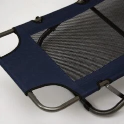 Ligstoel 155x60cm - Opvouwbaar Campingstoel Ligbed Strandstoel Tuinstoel Vouwligstoel Blauw -Outdoor Kampeerwinkel 1200x1200 584