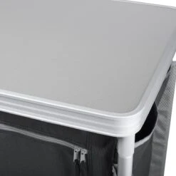 Campart Campingkeuken KI-0734 - Campingkast Groot - 4 Verstelbare Poten - Opvouwbaar En Lichtgewicht - Inclusief Opbergtas - Grijs -Outdoor Kampeerwinkel 1200x1200 636
