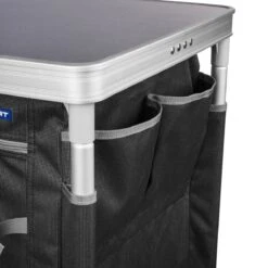 Campart Campingkeuken KI-0734 - Campingkast Groot - 4 Verstelbare Poten - Opvouwbaar En Lichtgewicht - Inclusief Opbergtas - Grijs -Outdoor Kampeerwinkel 1200x1200 637