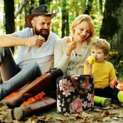 Brisby 4 Laags Geïsoleerde Koeltas - Lunchtas 7 Liter - Bloemetjes -Outdoor Kampeerwinkel 1200x1200 725