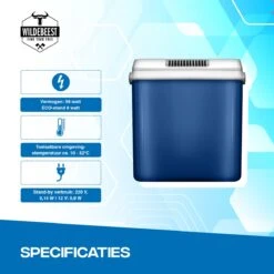 Koelbox Met ECO Modus Voor Auto & Camping Warm En Koud 32L - Frigobox Elektrisch 32 Liter Met 12v 230 Volt - Verkoelt En Verwamt - MiniBar - Mini Koelkast -Outdoor Kampeerwinkel 1200x1200 736