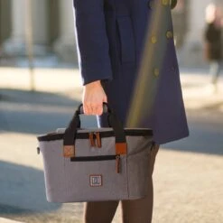 Brisby 4 Laags Geïsoleerde Koeltas - Boodschappentas 21 Liter - Grijs -Outdoor Kampeerwinkel 1200x1200 751