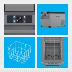 Auronic Elektrische Koelbox - 30.4L - Compressor - 12V En 240V - Grijs -Outdoor Kampeerwinkel 1200x1200 806