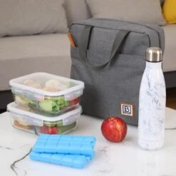 Brisby 4 Laags Geïsoleerde Koeltas - Lunchtas 7 Liter - Donkergrijs -Outdoor Kampeerwinkel 1200x1200 841