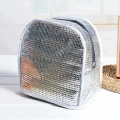 Lunch Bag - Zwart/Wit | Koeltas | Polyester / Nylon | 23x15x20 Cm | Fashion Favorite -Outdoor Kampeerwinkel 1200x1200 904