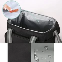 IBright Koeltas Opvouwbaar 15 Liter - 4 Laags Geïsoleerde Lunchtas - Waterdicht - Zwart -Outdoor Kampeerwinkel 1200x1200 914