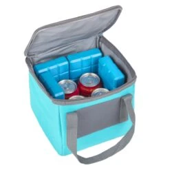 Basis Sterke Koeltas Set - 25 + 10 Liter - Lunchtas - Geïsoleerde Koeltassen - Picknicktas - Coolerbag - Blauw -Outdoor Kampeerwinkel 1200x1200 935