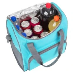 Basis Sterke Koeltas Set - 25 + 10 Liter - Lunchtas - Geïsoleerde Koeltassen - Picknicktas - Coolerbag - Blauw -Outdoor Kampeerwinkel 1200x1200 937