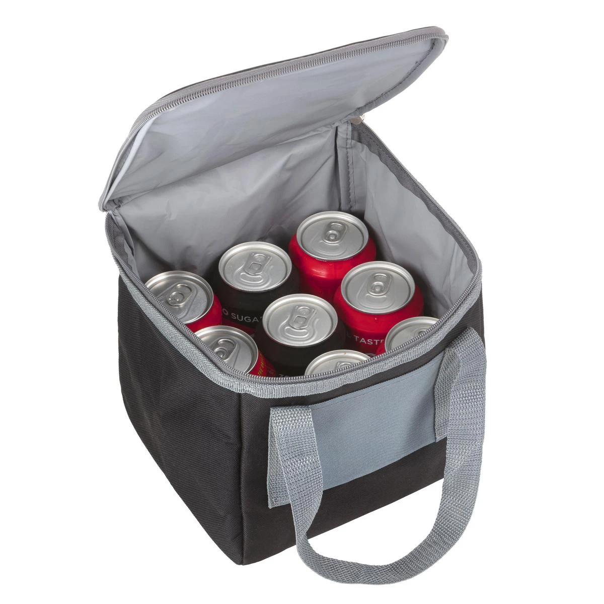 Basis Sterke Koeltas Set - 25 + 10 Liter - Lunchtas - Geïsoleerde Koeltassen - Picknicktas - Coolerbag - Zwart 5 Basis Sterke Koeltas Set - 25 + 10 Liter - Lunchtas - Geïsoleerde Koeltassen - Picknicktas - Coolerbag - Zwart - Afbeelding 3