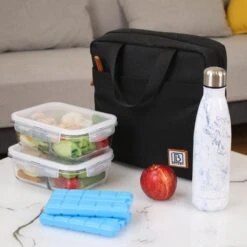 Brisby 4 Laags Geïsoleerde Koeltas - Lunchtas 7 Liter - Zwart -Outdoor Kampeerwinkel 1200x1200 983