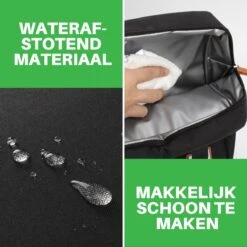 Brisby 4 Laags Geïsoleerde Koeltas - Lunchtas 7 Liter - Zwart -Outdoor Kampeerwinkel 1200x1200 984