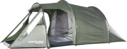Capture Outdoor, 3-Man XXL Tent "Seikan XTR-3", Voor 3 XXL Personen, 215x400x155cm, DeLuxe Tent En Canvas, "Airflow System", … -Outdoor Kampeerwinkel 1200x469