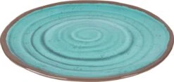 Bo-Camp Ontbijtbord - Halo - 100% Melamine - 4 Stuks - Aqua -Outdoor Kampeerwinkel 1200x569 1